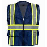 Safety Vests A-SAFETY High Visibility Mesh Safety Reflective Vest