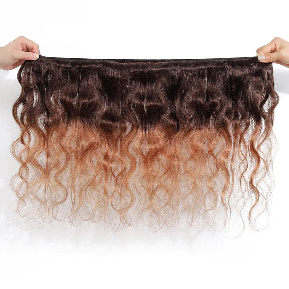 Two Tone Ombre Brazilian Body Wave Hair Brazilian Remy  display picture 2