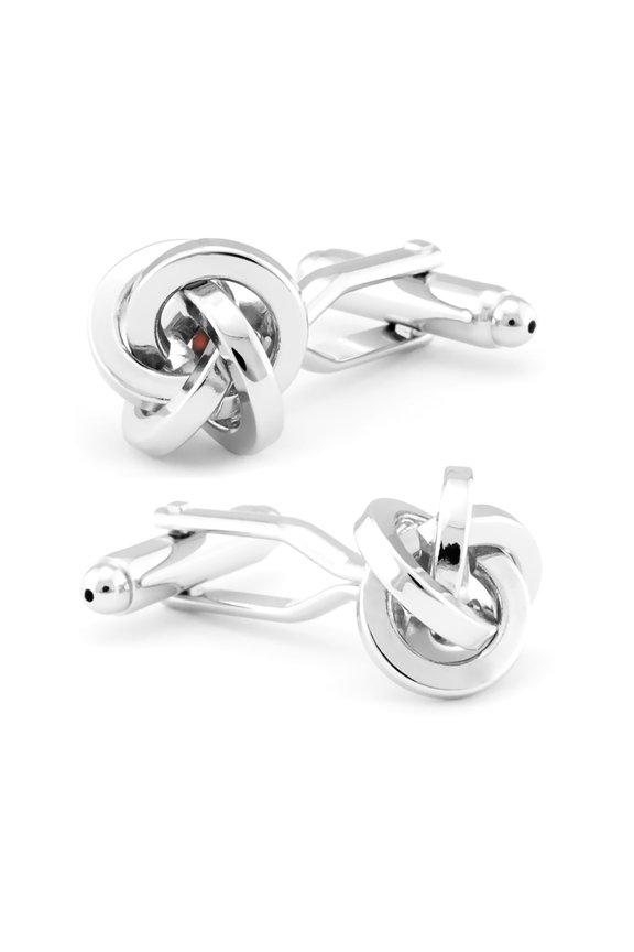 Two Tone Squared Knot Cufflinks