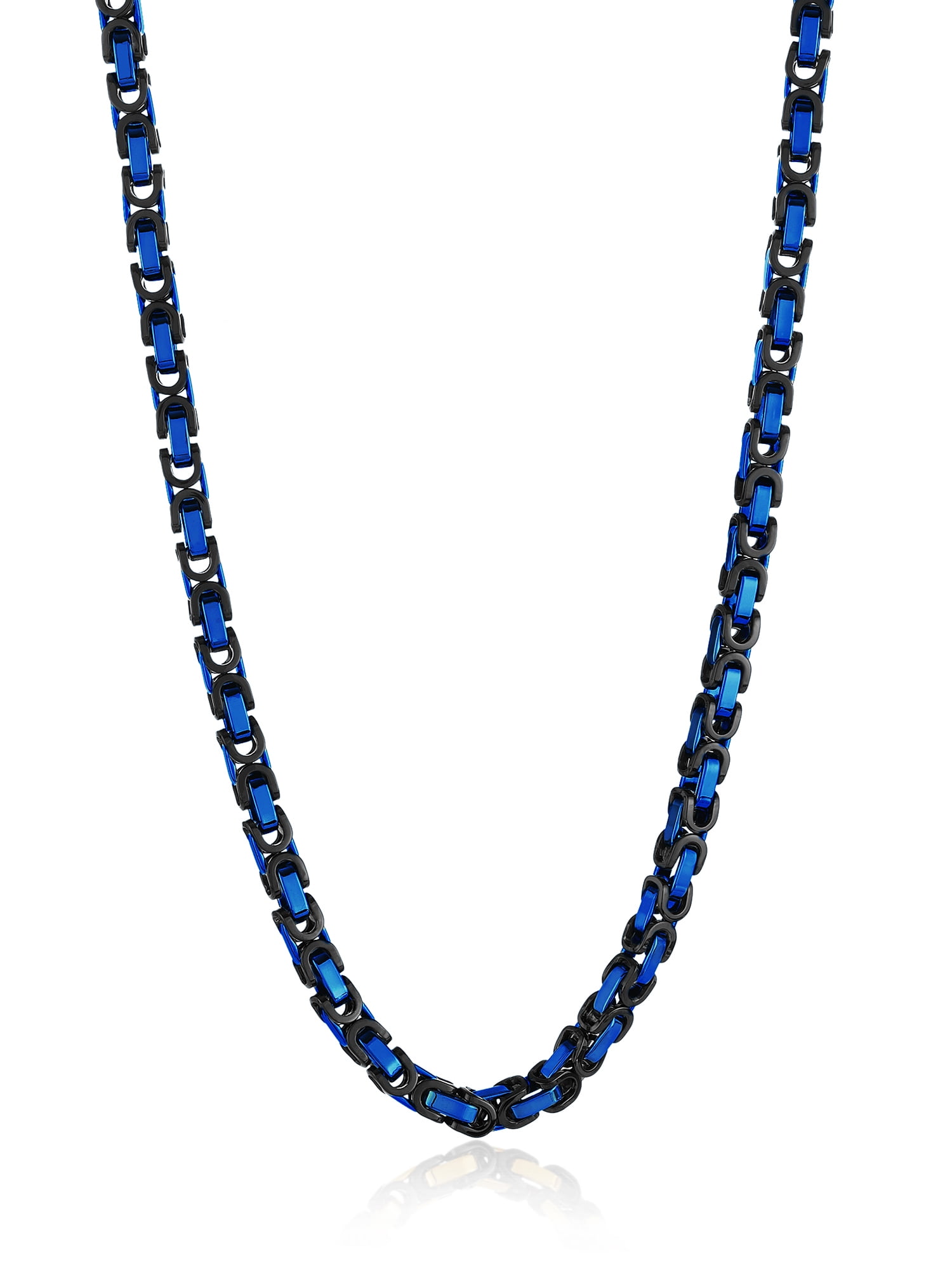 Two tone stainless steel necklace online