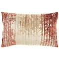 thumbnail image 1 of Two Tone Striped Lumbar Pillow, 1 of 3