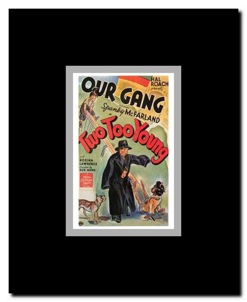 Two Too Young Framed Movie Poster