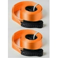 thumbnail image 1 of Two Tow Strap 3" 6.5TON 14000lb ORANGE 20ft 3x20 winch sling OffRoad Recovery, 1 of 9