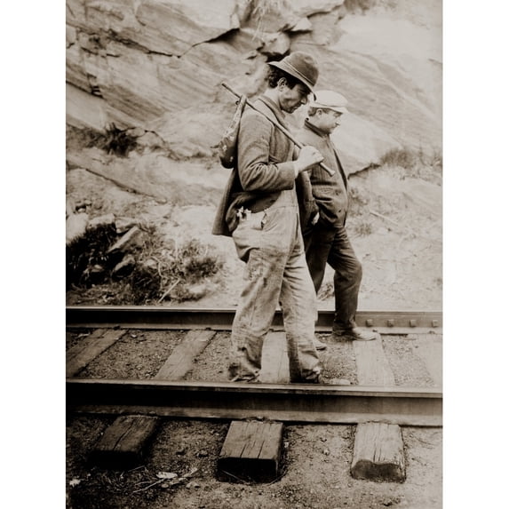 Two Tramps History (18 x 24)