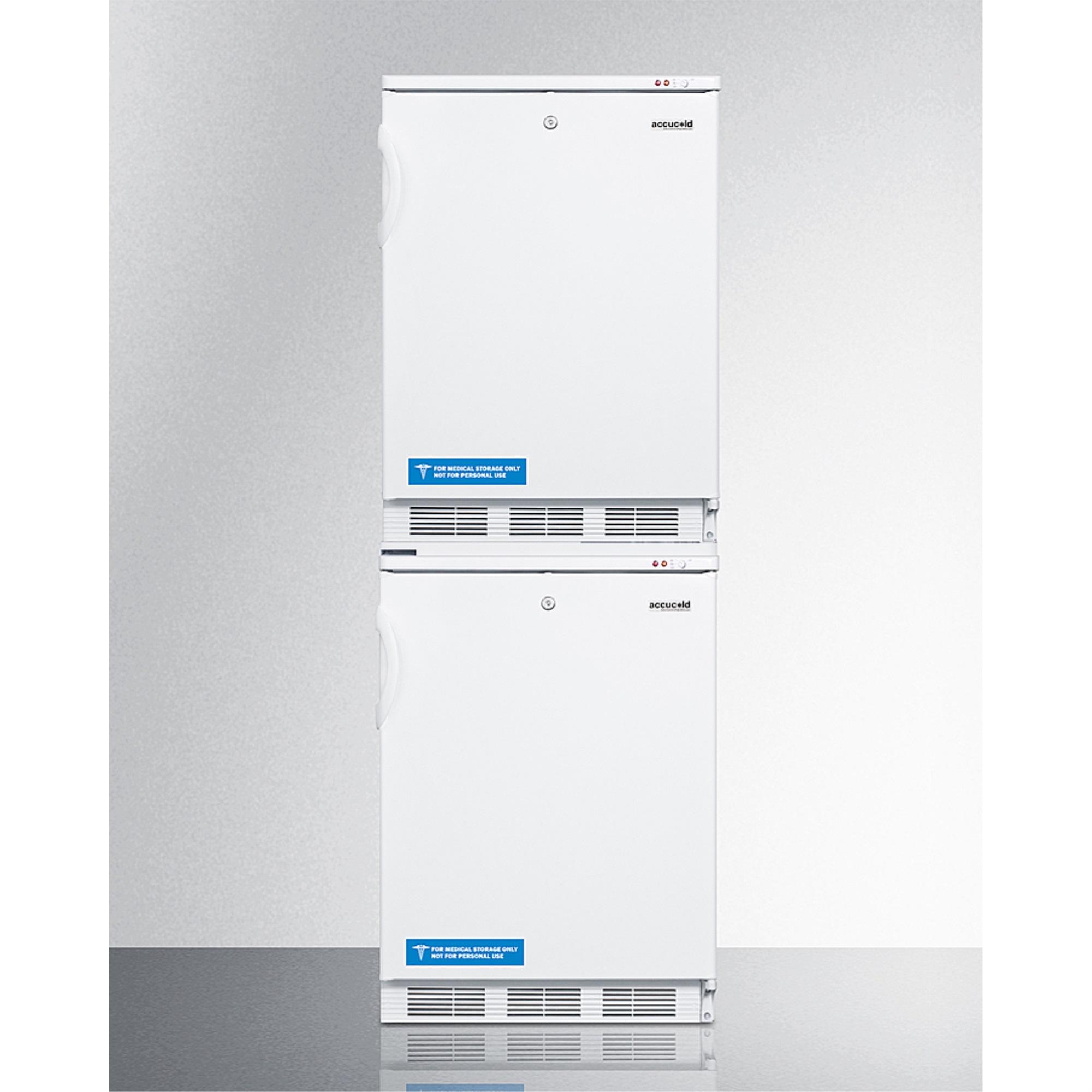 Two VT65ML locking low temperature all-freezers with stacking kit - image 1 of 4
