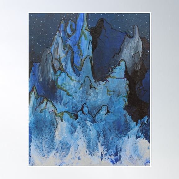 Two Views Poster Wall Art, Modern Wall Decor, 8x12 UNFRAMED