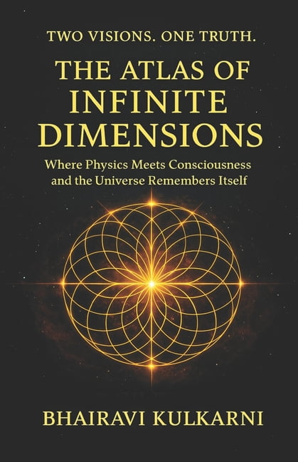 Two Visions . One Truth. The Atlas Of Infinite Dimensions: Where Physics Meets Consciousness And The Universe Remembers , (Paperback)