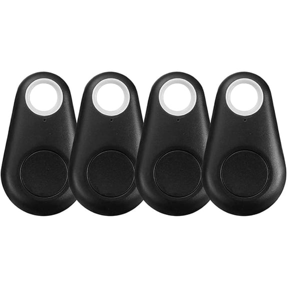 Two-Way Alarm Pet Location Tracker with Real-Time Tracking for Dogs, Cats, Keys, and Luggage, Waterproof Anti-Loss Device for Outdoor and Travel Use 4pcs