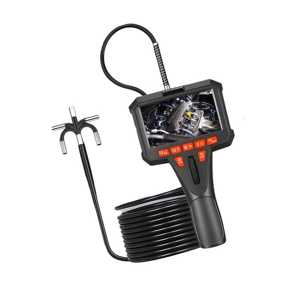 Two Way Automotive Endoscope With Metal Reinforced Tube And IP67 Resistance