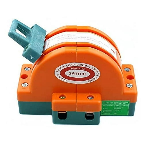 Two-Way Double-Switching Knife Switch 3P 32A 63A 100A 160A 225A Household Electrical Reverse Knife Switch 220V (Color : 3P 100A)