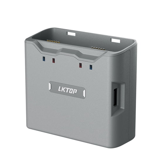 Two-Way Drone Battery Charging Hub for DJI Mini 4K/Mini 2 - Bigcan Portable Dual Slot Charger with USB Output, Fast Recharging Station for Drone Power Backup and Mobile Devices