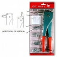 thumbnail image 1 of Two Way Hand Pop Riveter Gun Rivet Riveting Tool Kit, 1 of 1