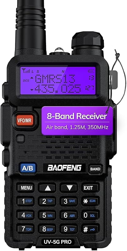 Two-Way Radios 2 Pack - Airband Multi-Band Scanner, Repeater Capable ...