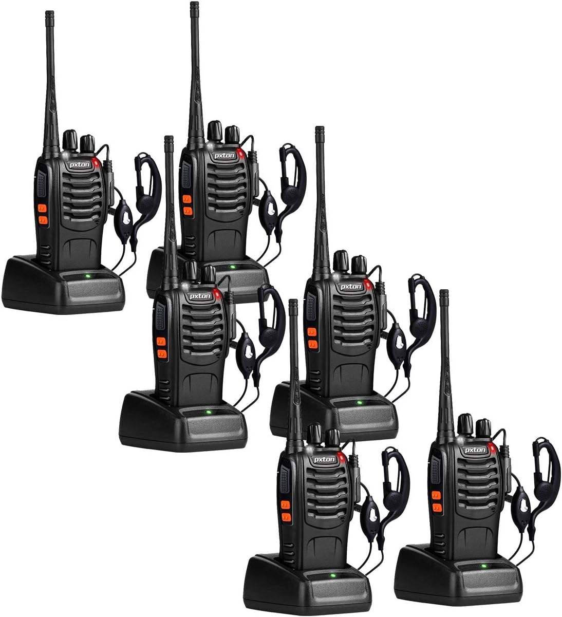 Two Way Radios Long Range Walkie Talkies for Adults with Headphones,16