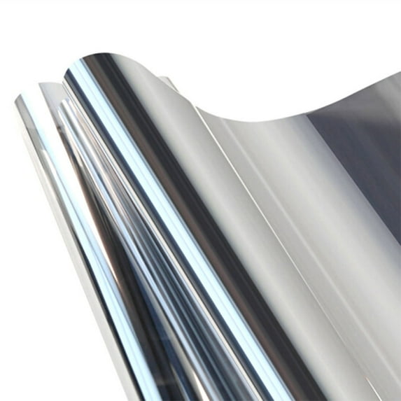 Two Way Window Privacy Film Daytime, Heat Control UV Blocking Reflective Mirror Window Tint for Home, Non-Adhesive Self Static Cling Window Stickers 40cm*100cm