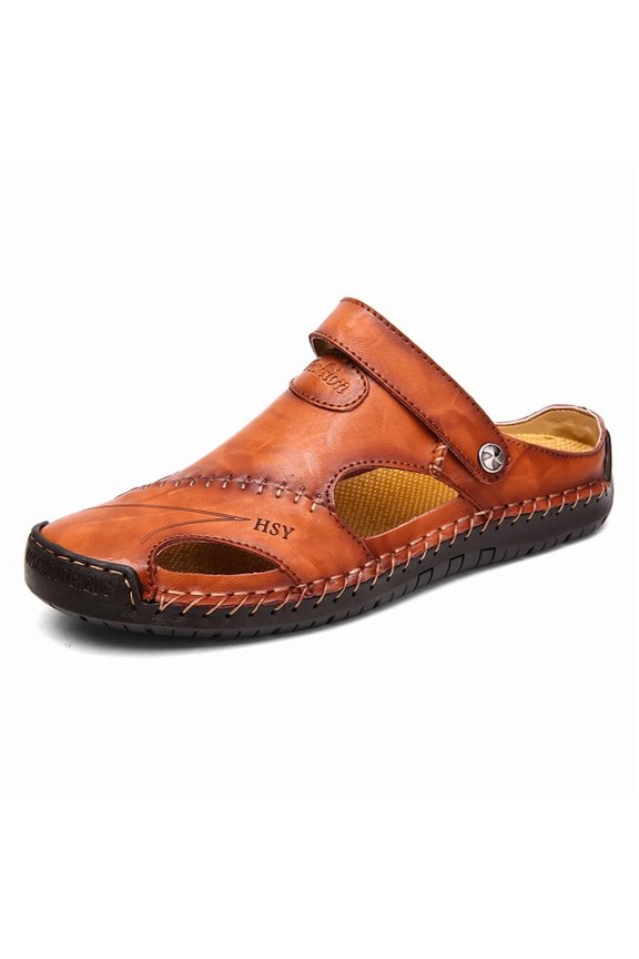 Two-Wear Closed-Toe Casual Slide Sandals