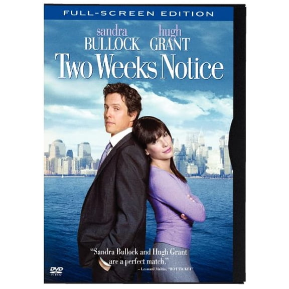 Two Weeks Notice Full Frame (DVD)