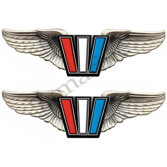 Two Wellcraft Boat Wings Stickers for Restoration Project