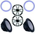 thumbnail image 1 of Two Wet Sounds Revo 12" Subwoofers, Grills, & RGB LED Rings - Black Subwoofers & Black Grills With Steel Inserts - 4 Ohm, 1 of 6