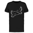 thumbnail image 1 of Two White Doves Flying Tee Men's -Image by Shutterstock, 1 of 2