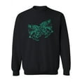 thumbnail image 1 of Two Wolf Heads Sweatshirt Women -Image by Shutterstock, Female 4X-Large, 1 of 4