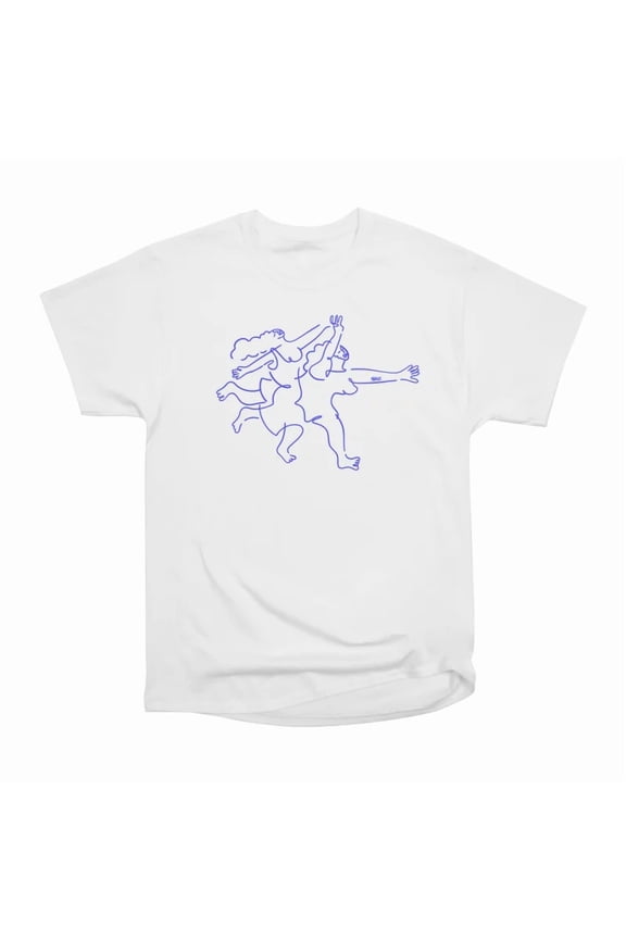 Two Women Running T-Shirt Tee Gift For Him Merch For Her Apparel For Friend
