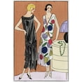 thumbnail image 1 of Two Young Ladies In Dresses By Doucet Poster Print By Mary Evans Picture Library (24 X 36), 1 of 3