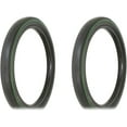thumbnail image 1 of Two bike Tire 20 x 2.125 Black Green Line Side Wall R-4127., 1 of 1
