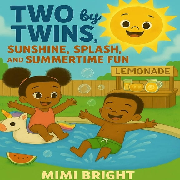 Two by Twins: A Joyful Summer Adventure with African American Twins Celebrating Family, Friendship, and Outdoor Play, (Paperback)