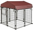 thumbnail image 1 of Two by Two 4' x 4' x 4 ½' Haven Expandable Kennel, 1 of 33