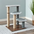 thumbnail image 1 of Two by Two Boca Raton -  Scratching Post Cat Furniture -  in. Tall, 1 of 11
