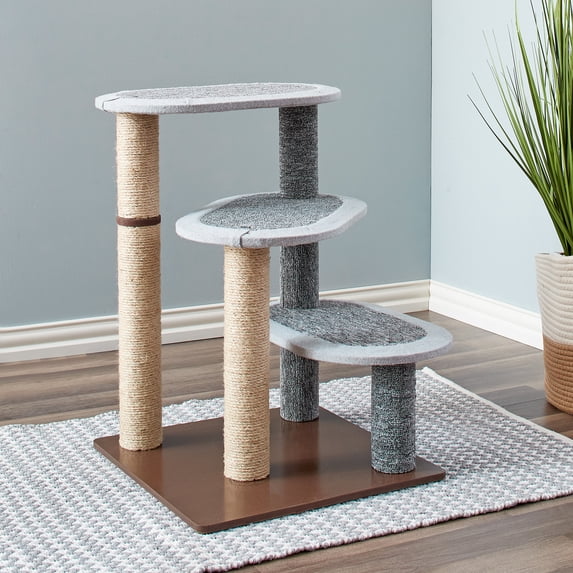 Two by Two Boca Raton - Scratching Post Cat Furniture - in. Tall
