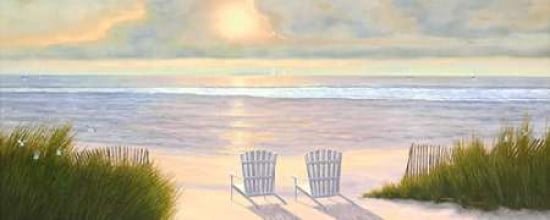 Two by Two Canvas Art - Diane Romanello (24 x 48)