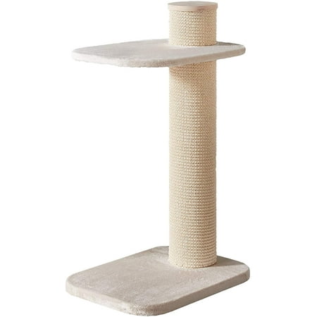 Two by Two Maple 1-Level 382" Cat Tree, Beige