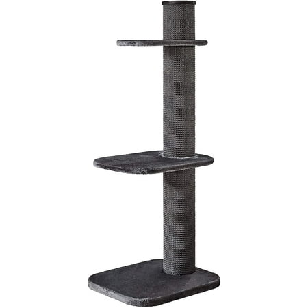 Two by Two Maple Cat Tree 3 Grey 58.3-inch Cat Scratching Post