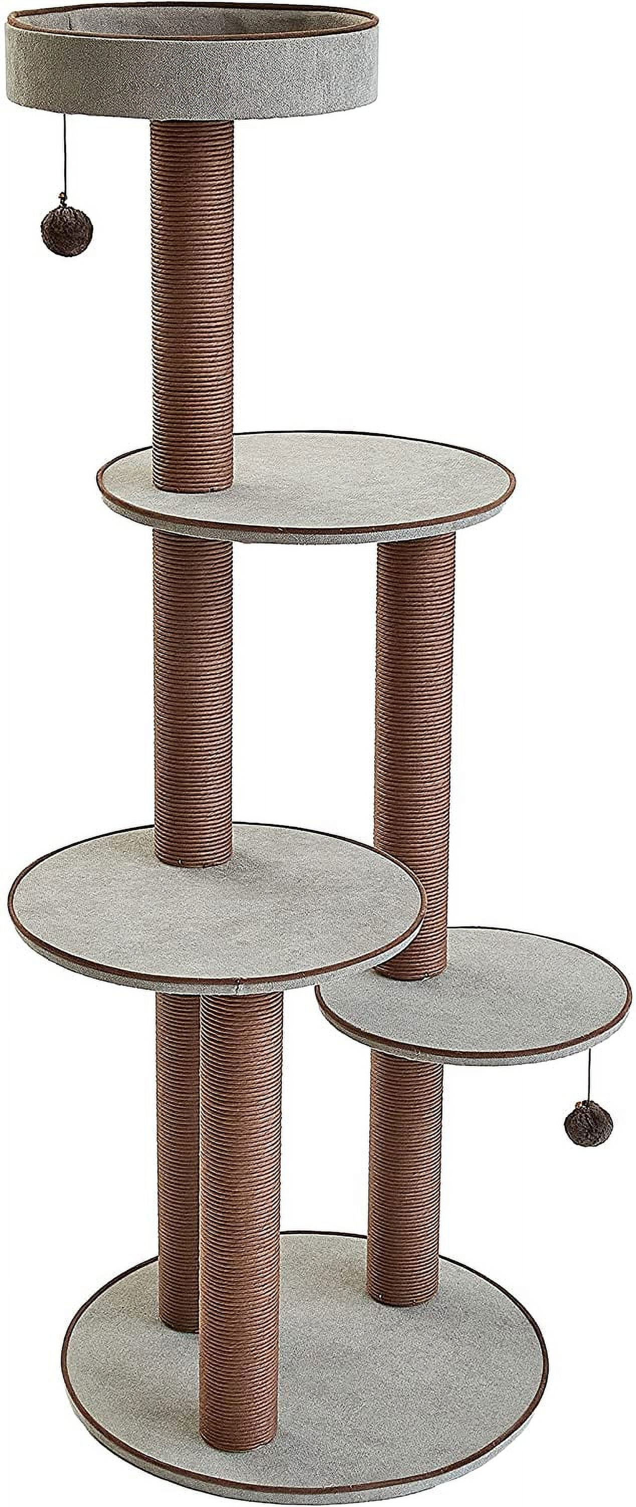 Two by Two Pine 59-inch Deluxe Cat Tower and Playground