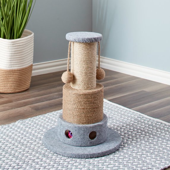 Two by Two Suffolk - Scratching Post Cat Furniture - in. Tall