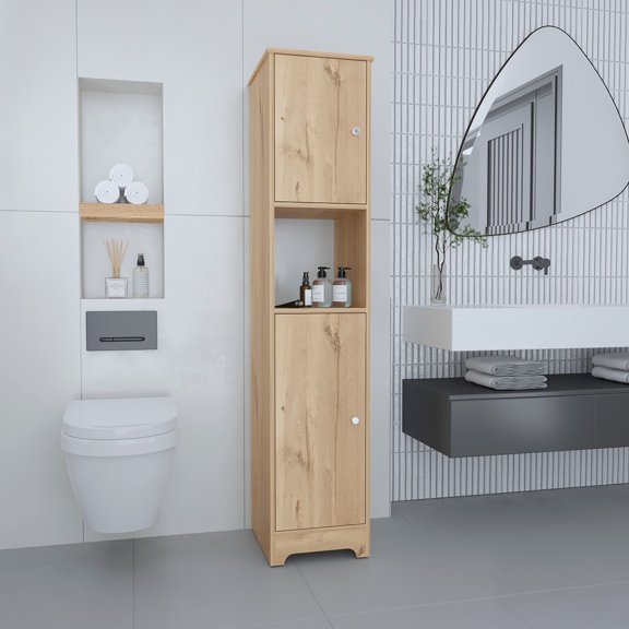 Two cabinets with concealed storage - Hide clutter in your kitchen