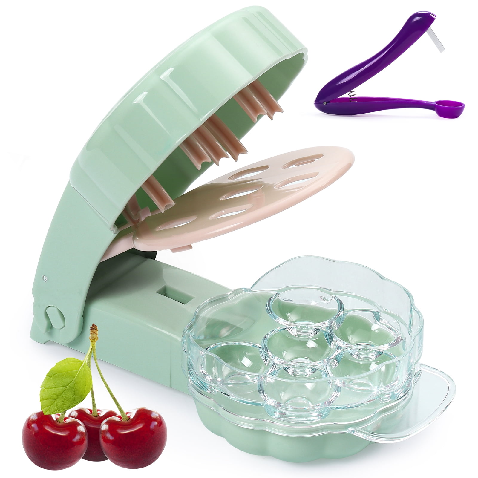 Two cherry pitter, Cheery Cherries Pitter Seed Removing Tool Home