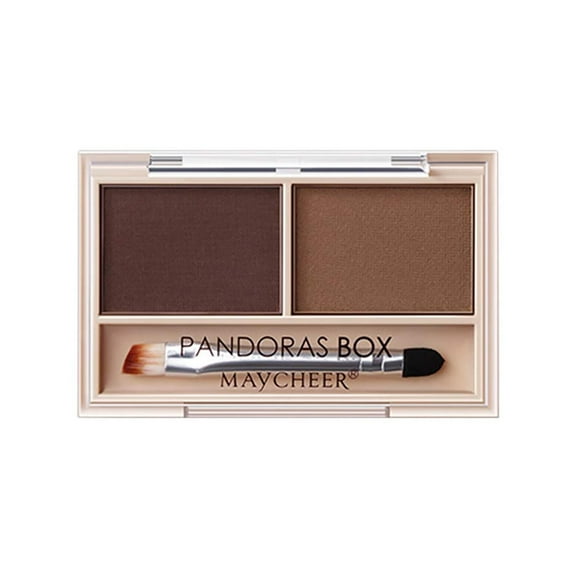 Two-color Eyebrow Powder, Waterproof, Sweat-proof, Natural And Long-lasting