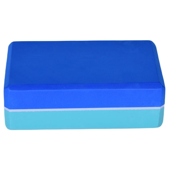 Two-color yoga block gym leg press aid Yoga room fitness block