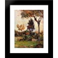 thumbnail image 1 of Two cows in the meadow 20x24 Framed Art Print by Paul Gauguin, 1 of 2