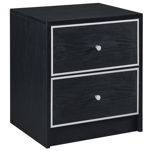 Two-drawer Configuration - Easy Drawer Access - Bedroom Night Table - Store Small Items Neatly