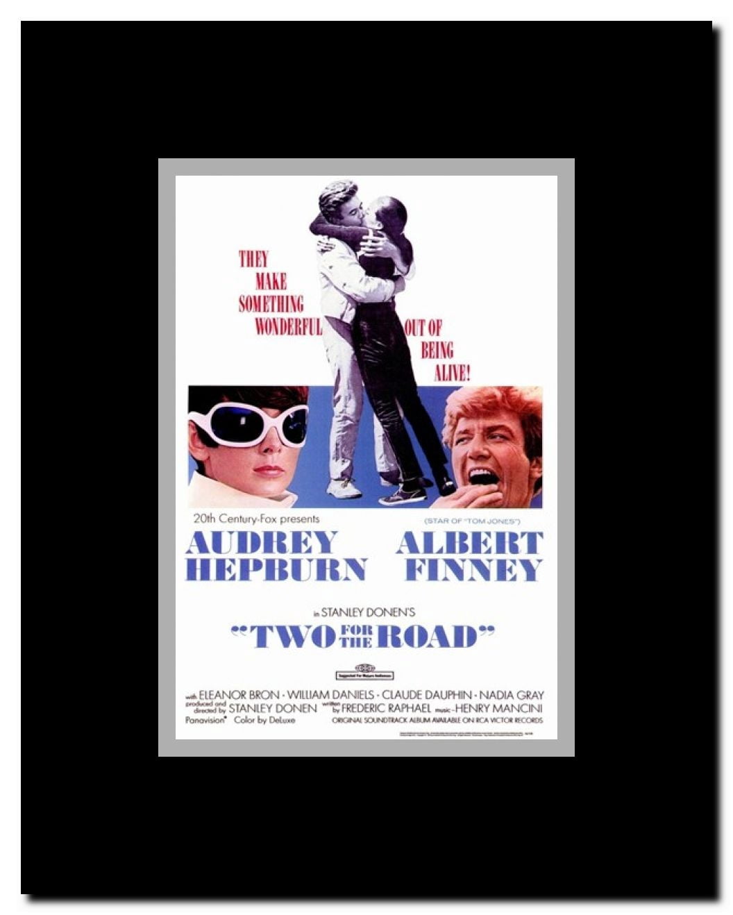 Two for the Road Framed Movie Poster
