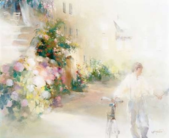 Two happy people Canvas Art - Willem Haenraets (20 x 24)