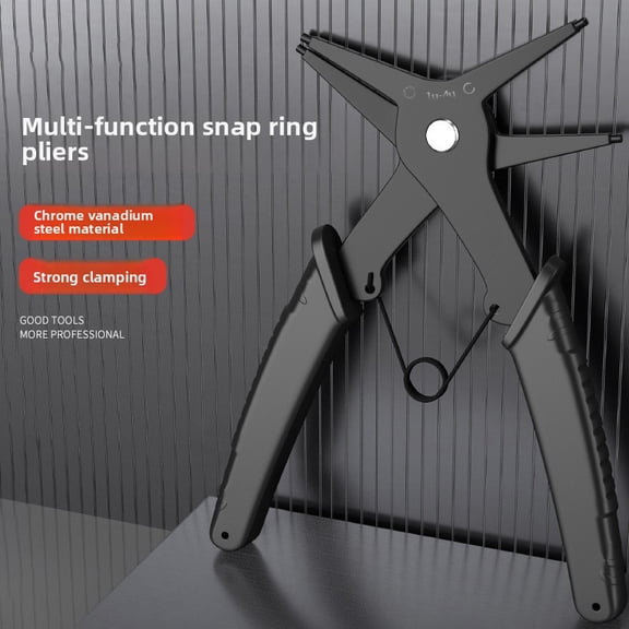 Two in One Card Ring Pliers Maintenance Tool for Internal and External Card Fixing Needles