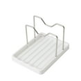 thumbnail image 1 of Space-Saving Kitchen Rack with Two-in- Lid and Spoon Organizer Stainless Steel Lid Holder and Cutlery Rack for Easy Cleaning and Drying, 1 of 4