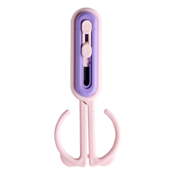 Two-in-One Scissors and Box Cutter Tool, Multi-Function Safety Cutter with Magnetic Storage, Ergonomic Design for Opening Packages, Cutting Paper, and General Household Tasks