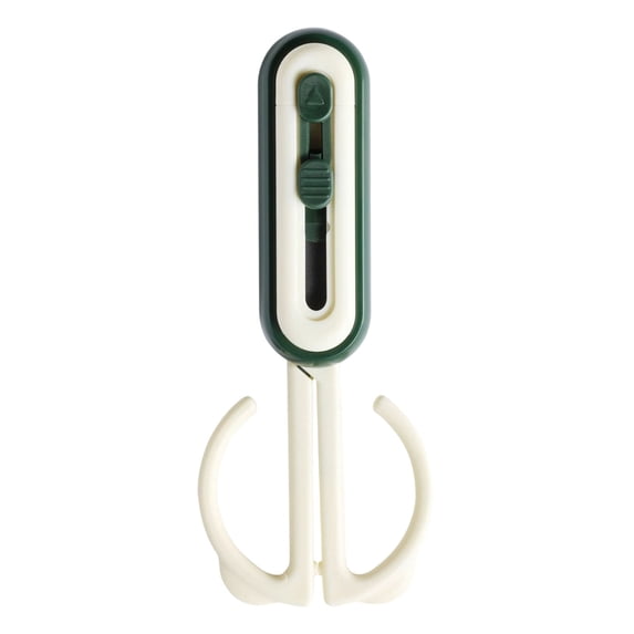 Two-in-One Scissors and Box Cutter Tool, Multi-Function Safety Cutter with Magnetic Storage, Ergonomic Design for Opening Packages, Cutting Paper, and General Household Tasks