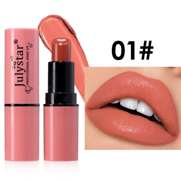 Two-in-one sandwich matte lip lipstick, long-lasting, non-fading, moisturizing fruit-flavored lipstick